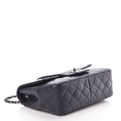 Chanel Lambskin Quilted Elementary Chic Flap Navy 5 of 11