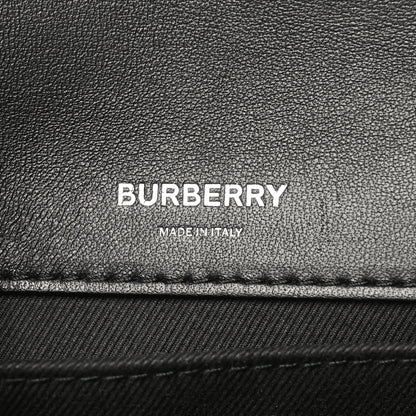 Burberry Patent Kingdom Flap Crossbody Black 6 of 9