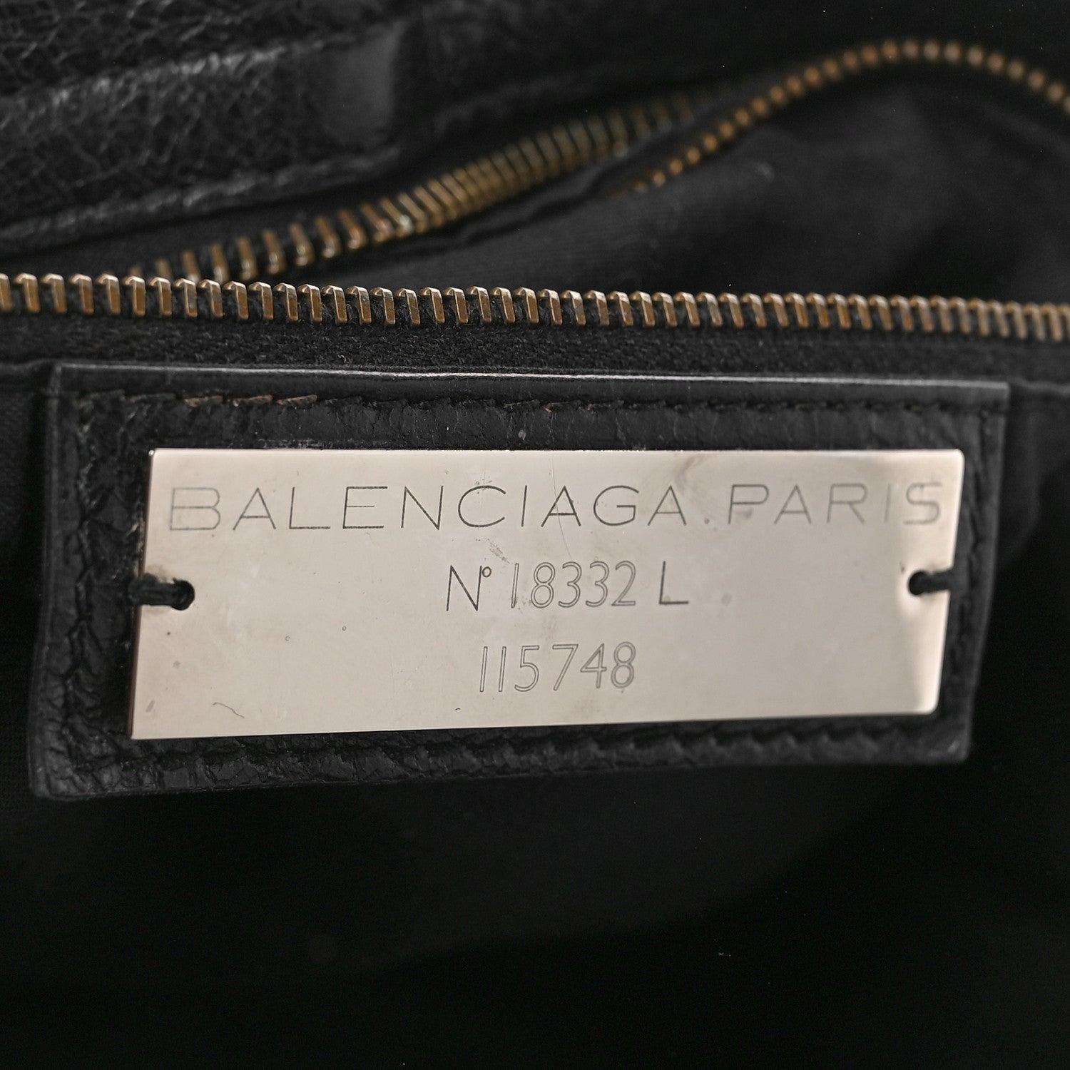 Balenciaga Agneau Classic Hardware City Black 6 of 10