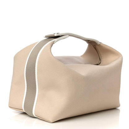 Hermes Canvas Large Bride-A-Brac Pouch Natural 3 of 9