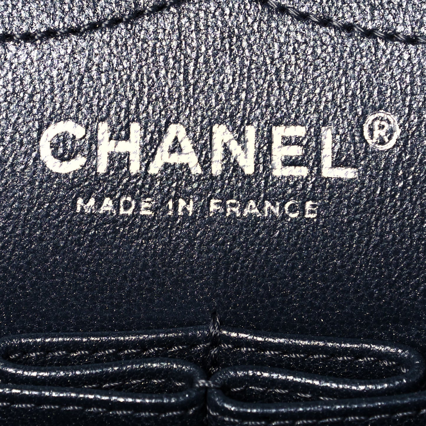 Metallic Aged Calfskin Quilted 2.55 Reissue 226 Flap Blue