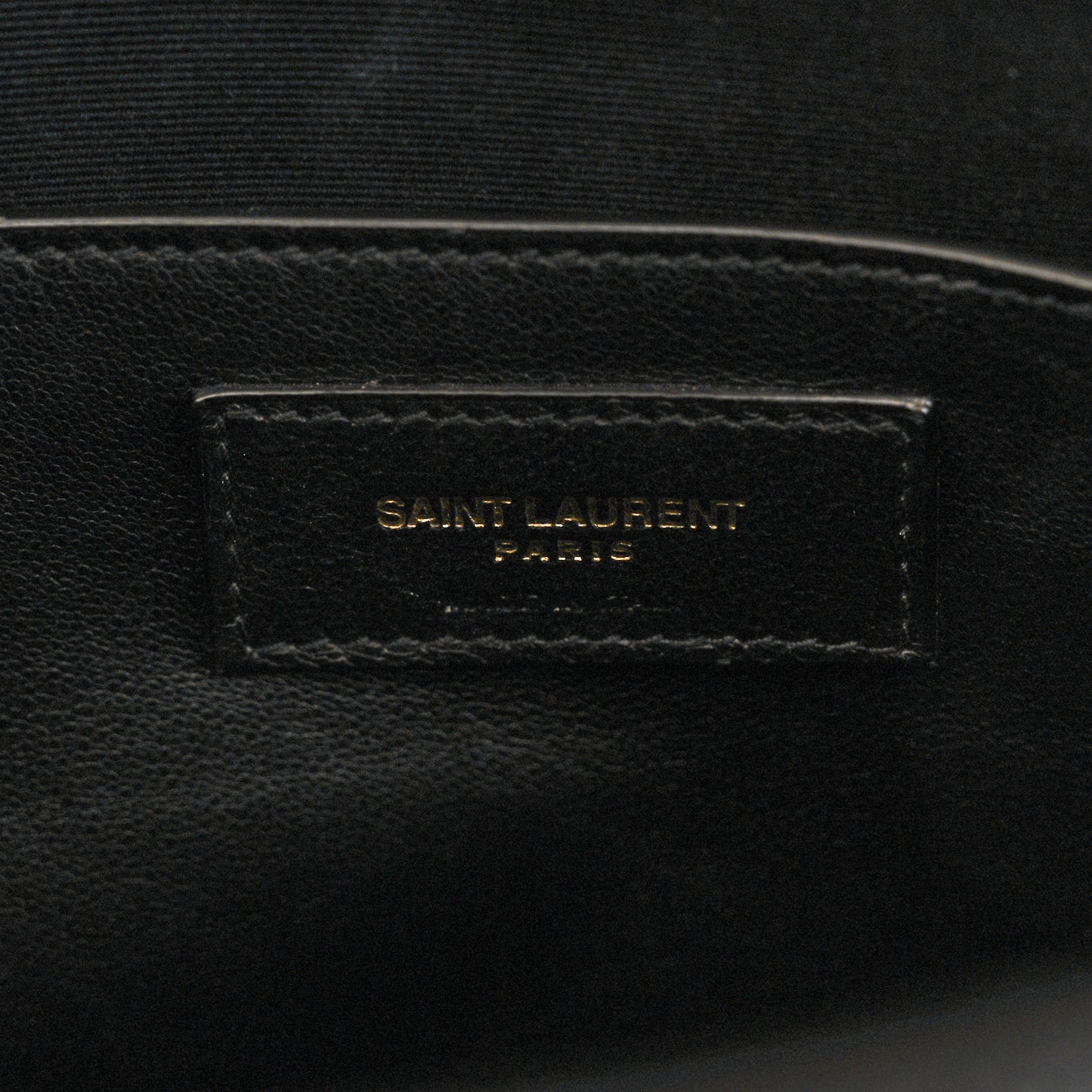 Shiny Calfskin Crocodile Embossed Manhattan Baguette Black