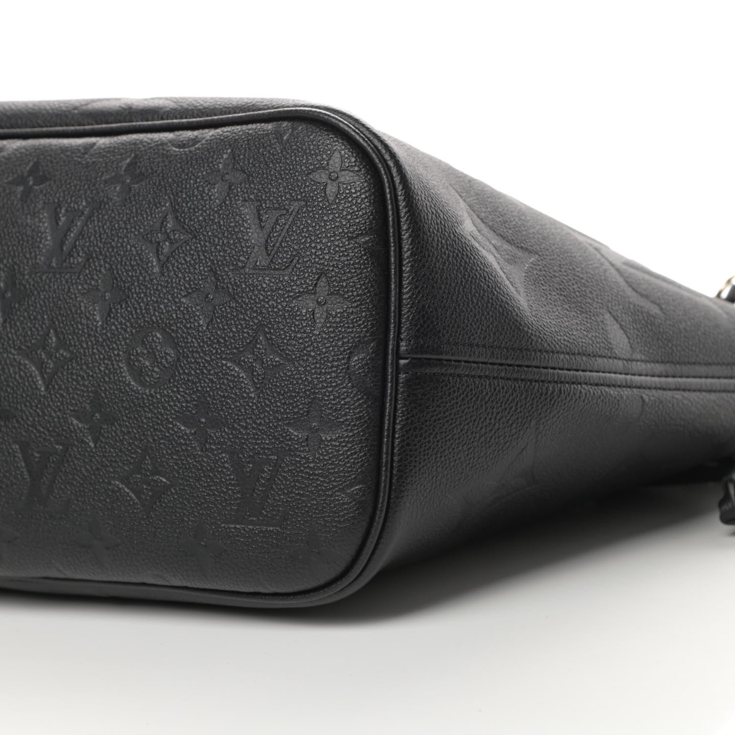 Louis Vuitton Empreinte Monogram Giant Neverfull MM Black 9 of 9