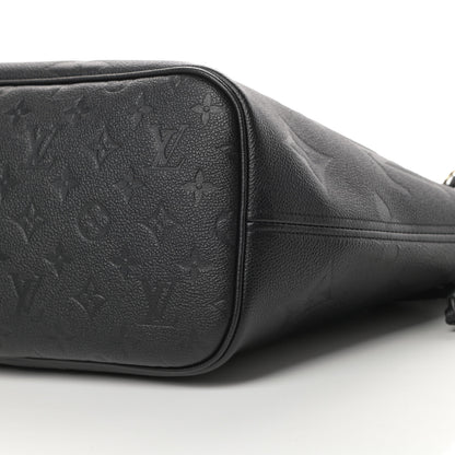 Louis Vuitton Empreinte Monogram Giant Neverfull MM Black 9 of 9