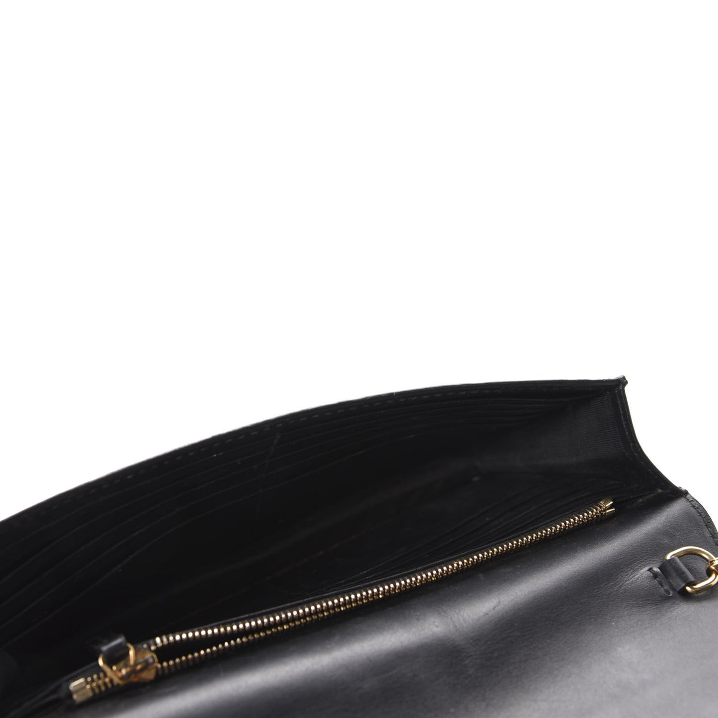 Guccissima Icon Chain Wallet Black