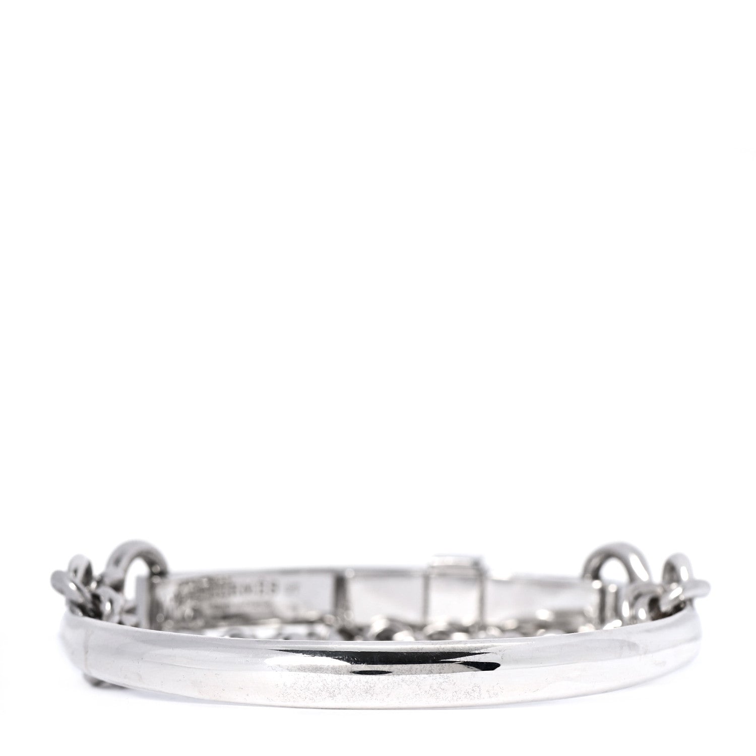 Hermes Sterling Silver Mors de Bride Bracelet ST 3 of 5