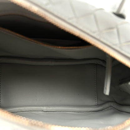 Bottega Veneta Lambskin Intrecciato Small Getaway Agate Grey 5 of 9