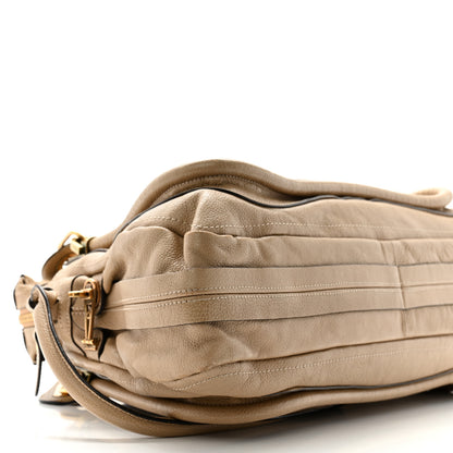 Chloe Calfskin Large Paraty Barbour Khaki 7 of 12