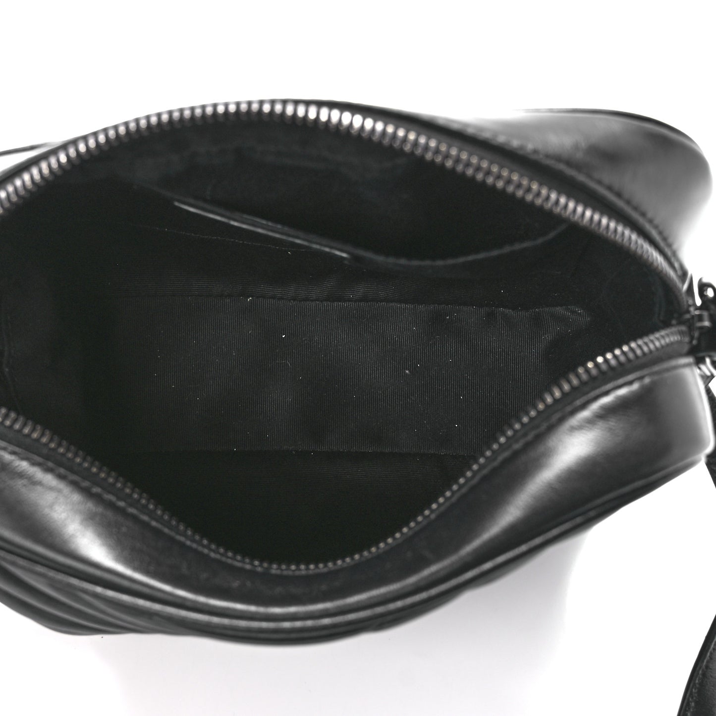 Calfskin Matelasse Monogram Lou Camera Bag Black