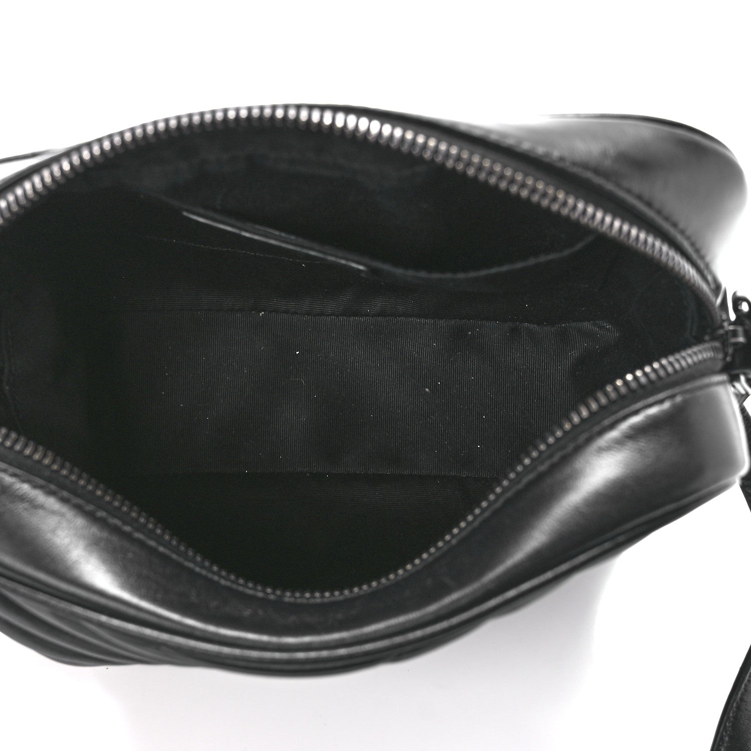 Saint Laurent Calfskin Matelasse Monogram Lou Camera Bag Black 5 of 10