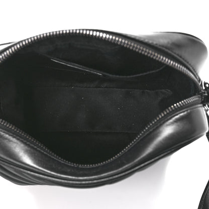 Saint Laurent Calfskin Matelasse Monogram Lou Camera Bag Black 5 of 10