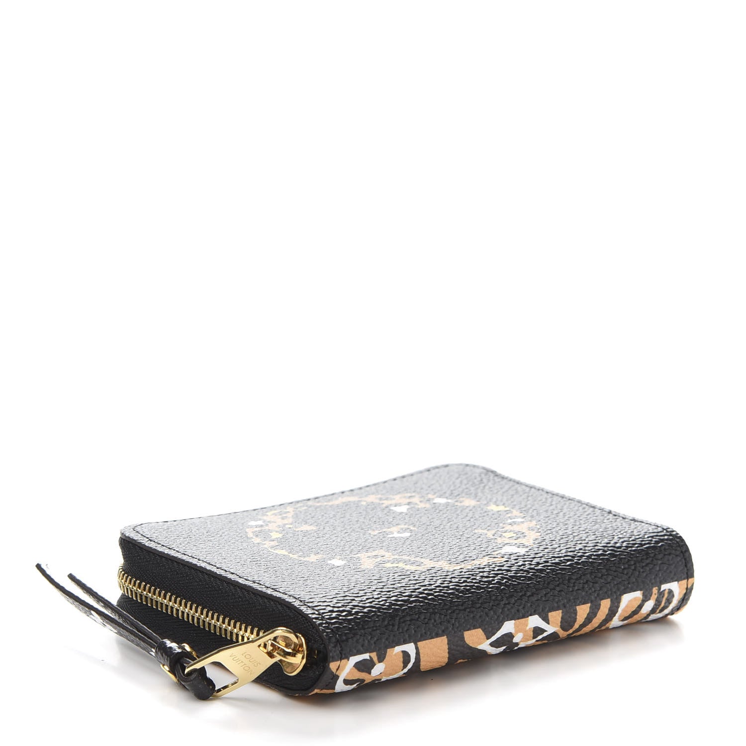 Louis Vuitton Monogram Giant Jungle Zippy Coin Purse Black 4 of 7