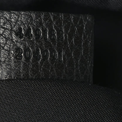 Gucci Nylon Monogram Fanny Pack Belt Bag Black 8 of 10