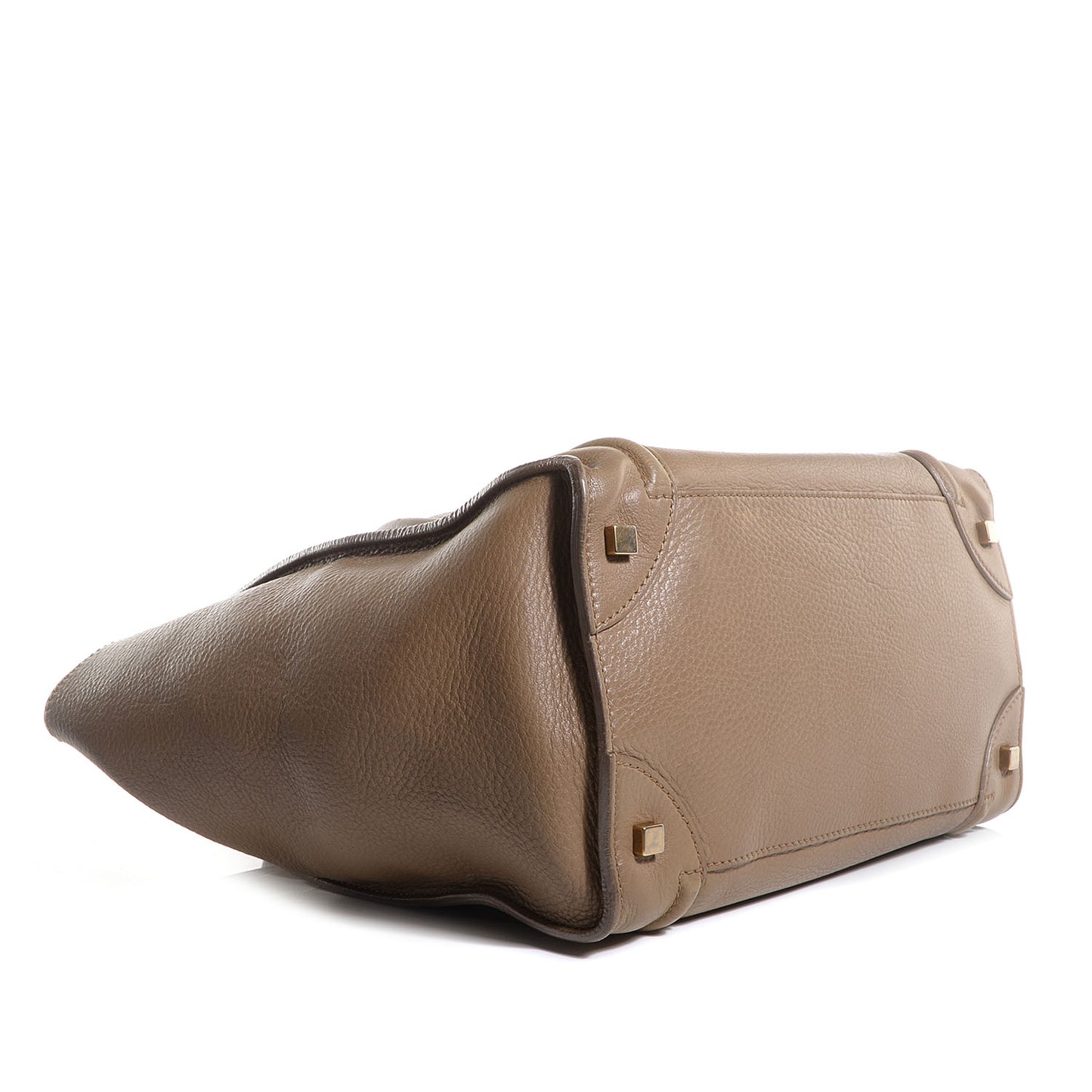 Smooth Calfskin Mini Luggage Camel