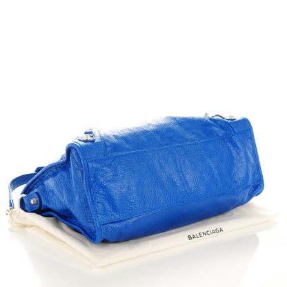Balenciaga Agneau Giant 12 Silver Hardware City Bleu Lazuli 4 of 7