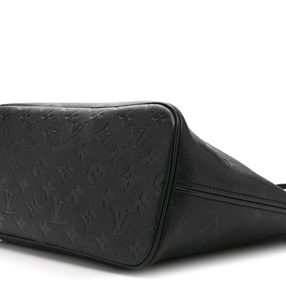 Louis Vuitton Empreinte Monogram Giant Neverfull MM Black 10 of 10