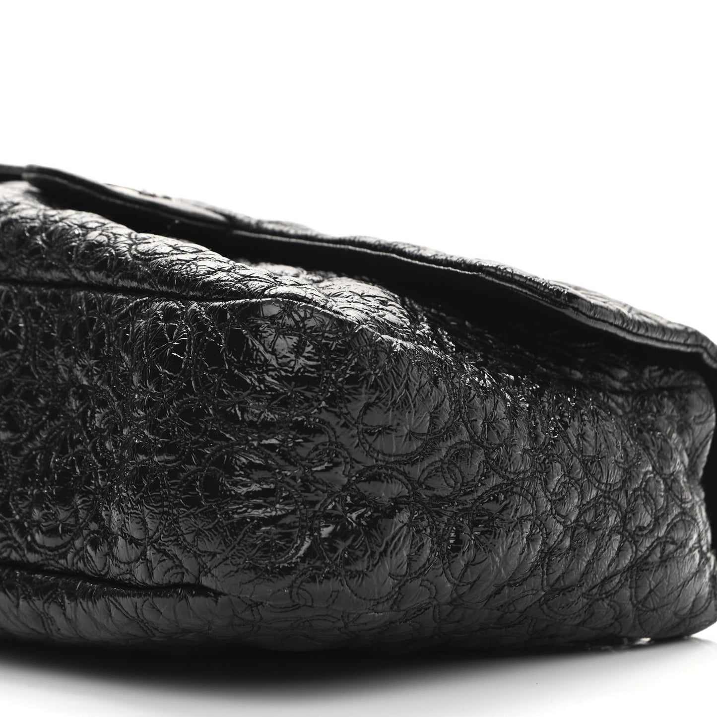 Vinyl Rock In Moscow Single Flap Black