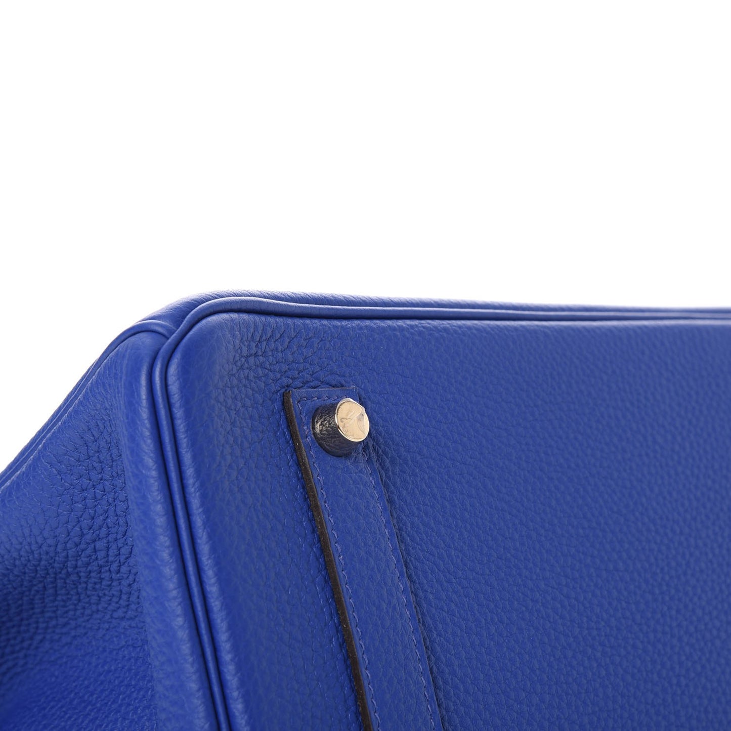 Togo Birkin 35 Bleu Electrique