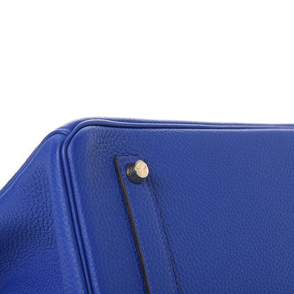 Hermes Togo Birkin 35 Bleu Electrique 32 of 33