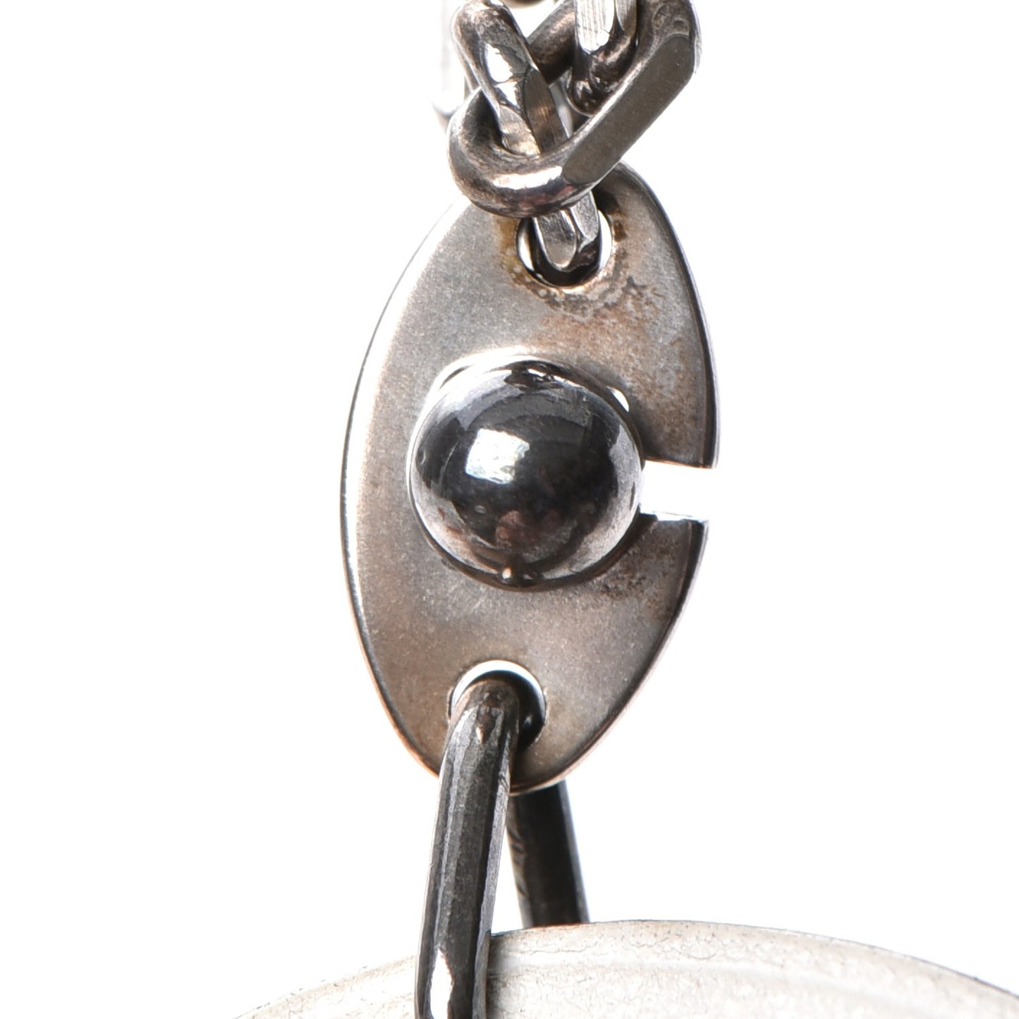Swift Panda Key Chain Bag Charm Black White