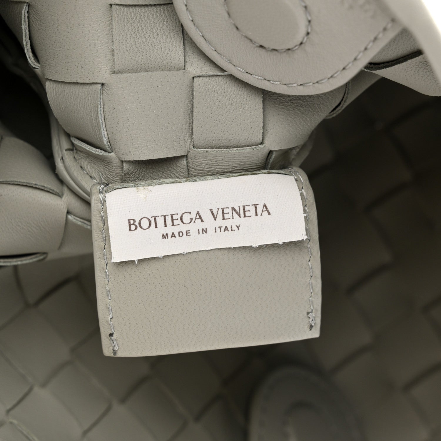 Bottega Veneta Nappa Intrecciato Sardine Bag Agate Grey 6 of 10