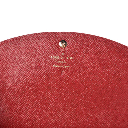 Louis Vuitton Damier Ebene Caissa Wallet Cherry 6 of 6
