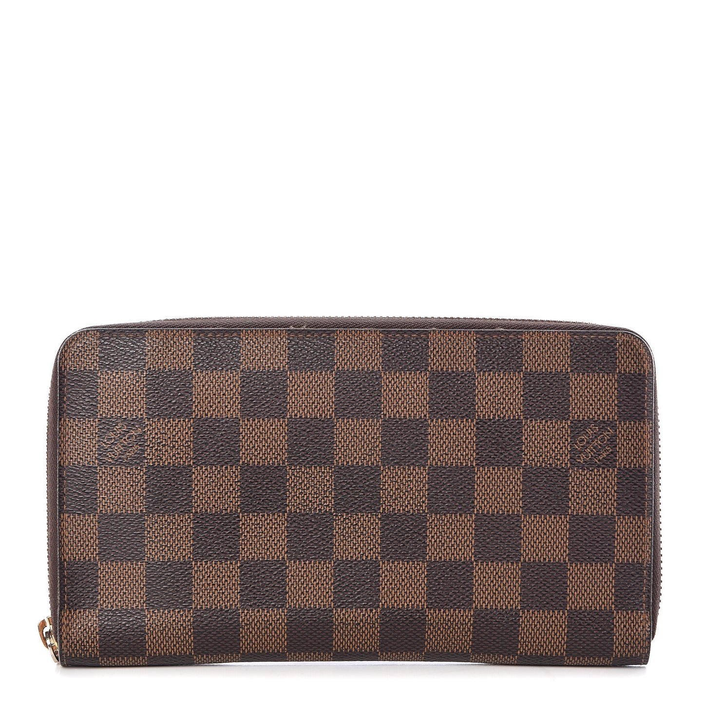 Damier Ebene Zippy Organizer Wallet