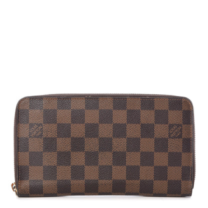 Louis Vuitton Damier Ebene Zippy Organizer Wallet 1 of 10