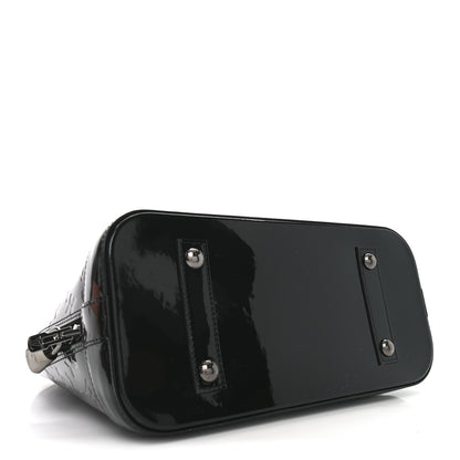 Louis Vuitton Vernis Alma PM Noir Magnetique 4 of 8