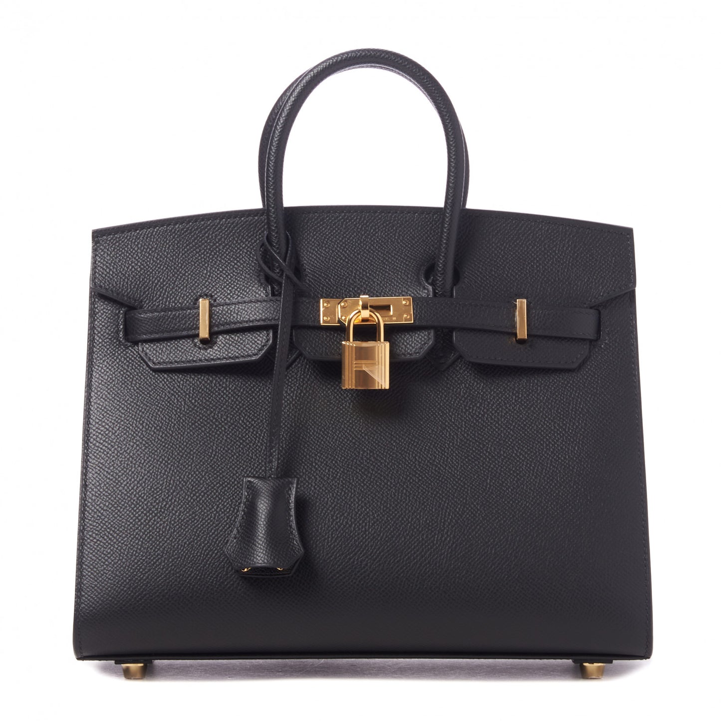 Madame Calfskin Birkin Sellier 25 Black