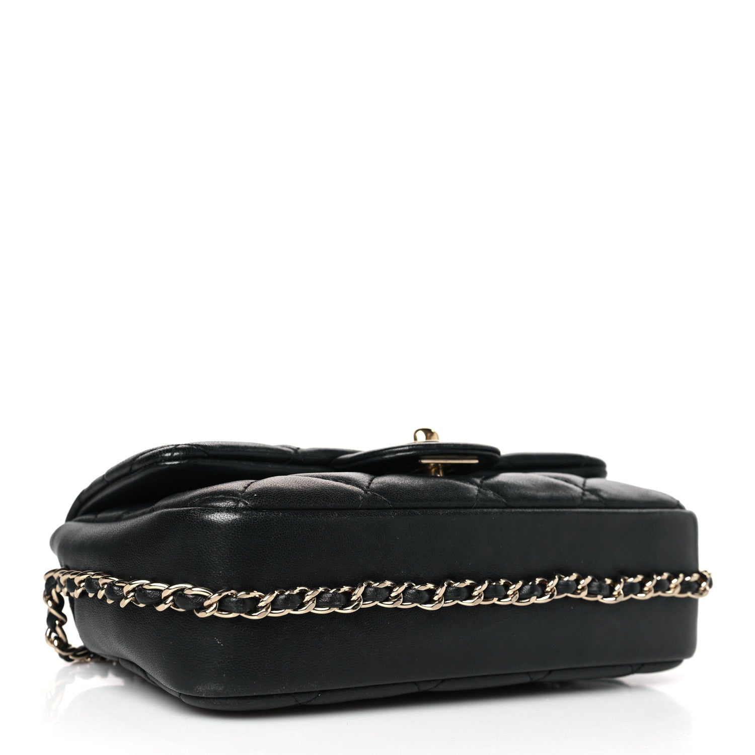 Chanel Lambskin Quilted Mini My Precious Flap Black 4 of 9