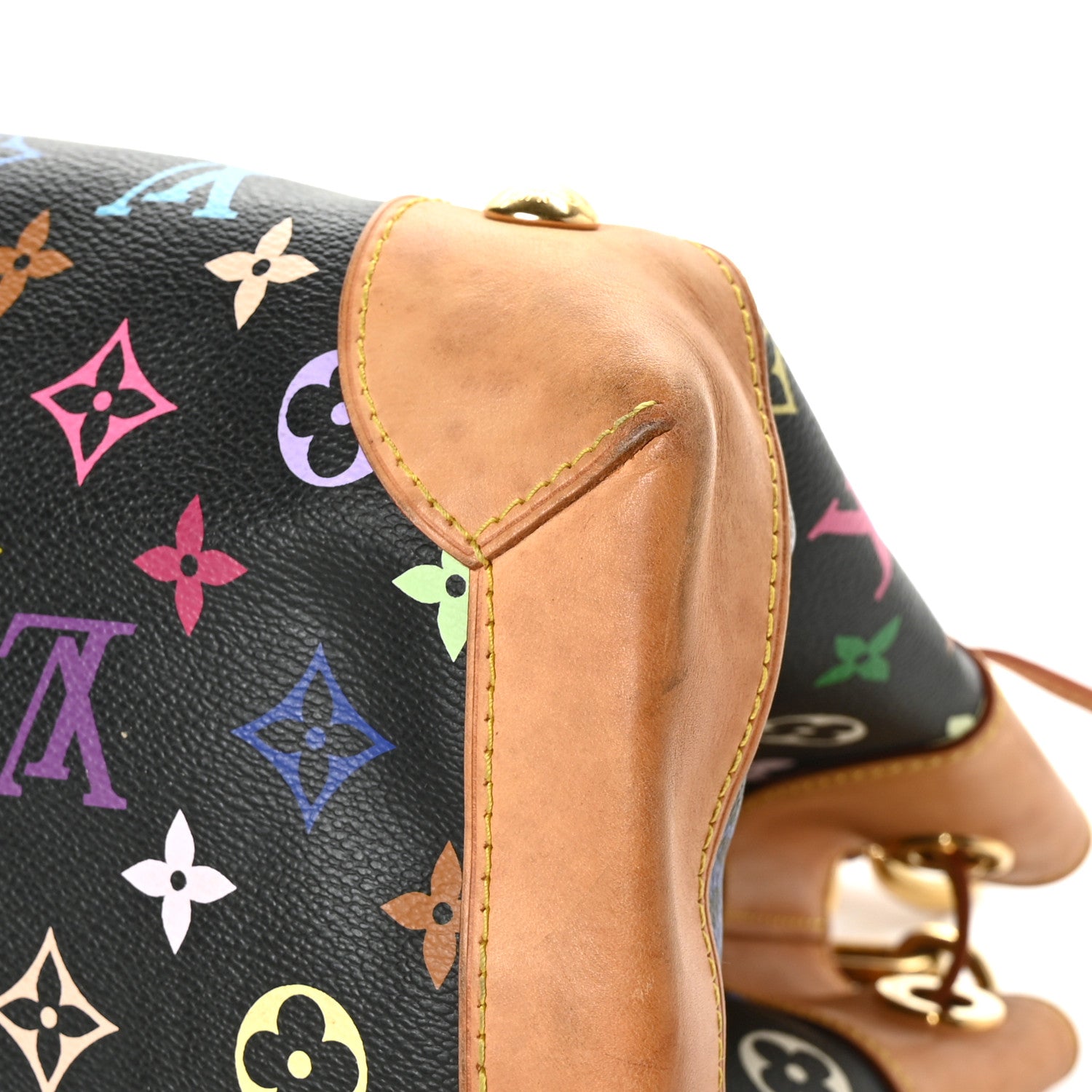 Louis Vuitton Monogram Multicolor Ursula Black 11 of 12