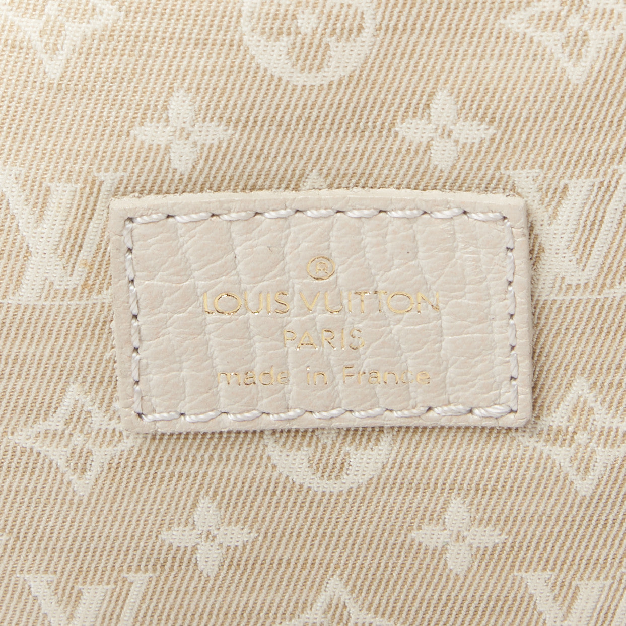 Monogram Mini Lin Saumur Dune