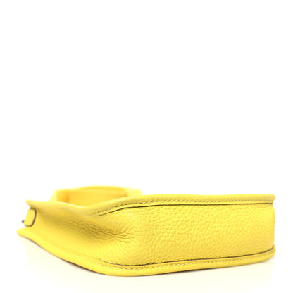Hermes Taurillon Clemence Evelyne TPM Lime 4 of 10