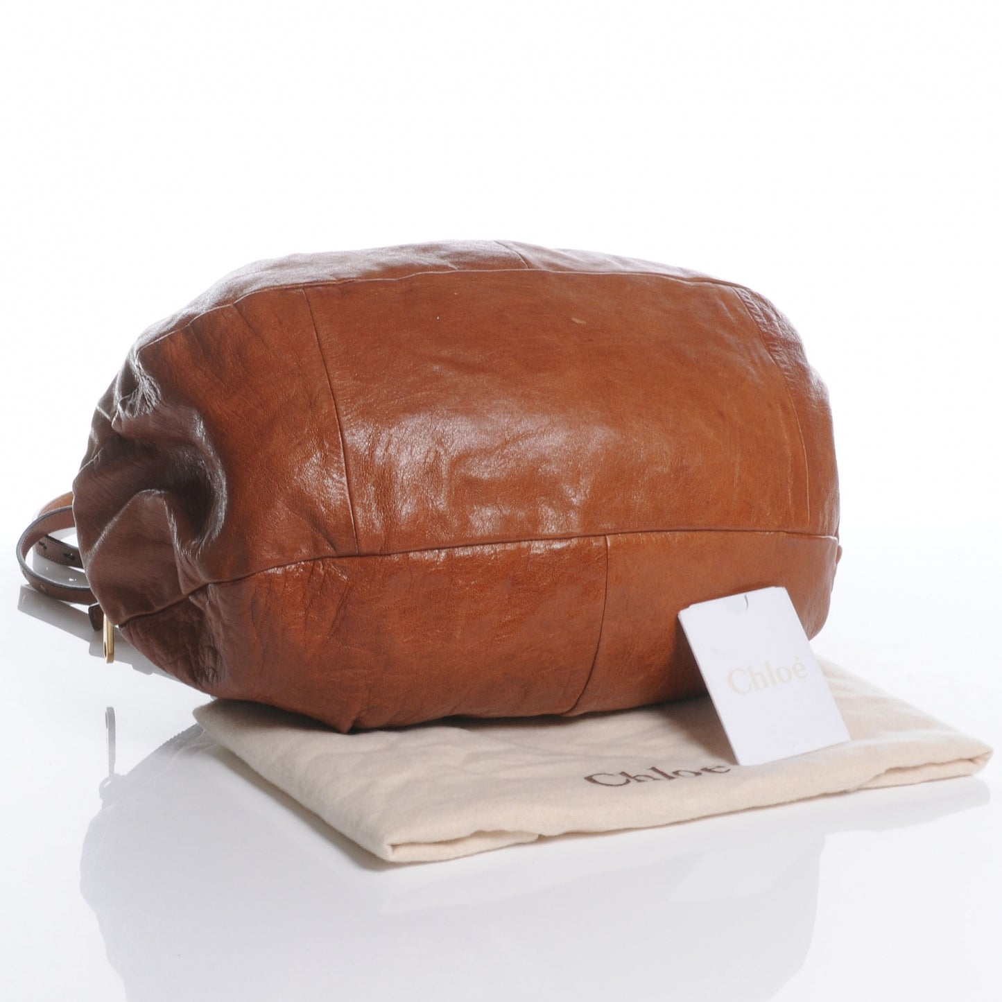 Leather Ethel Satchel Tan