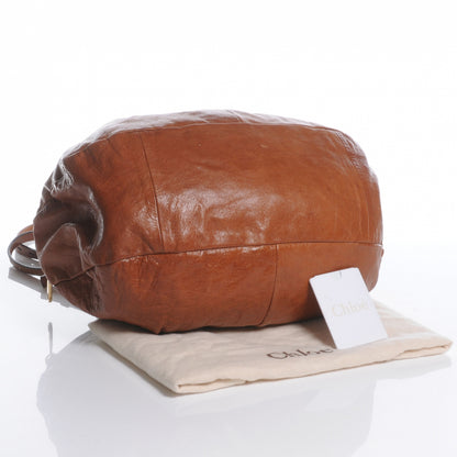Chloe Leather Ethel Satchel Tan 4 of 8