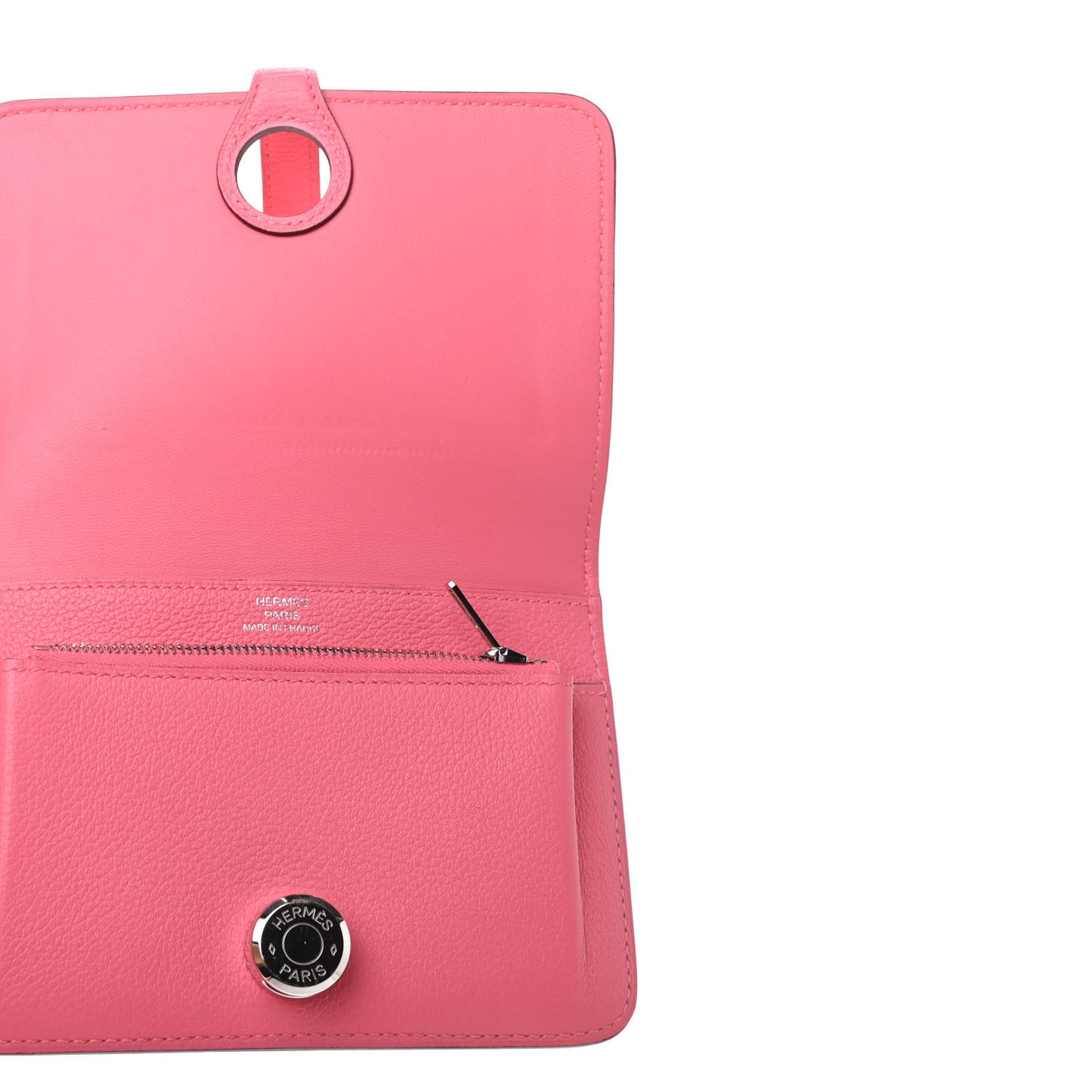 Evercolor Dogon Compact Wallet Rose Azalee