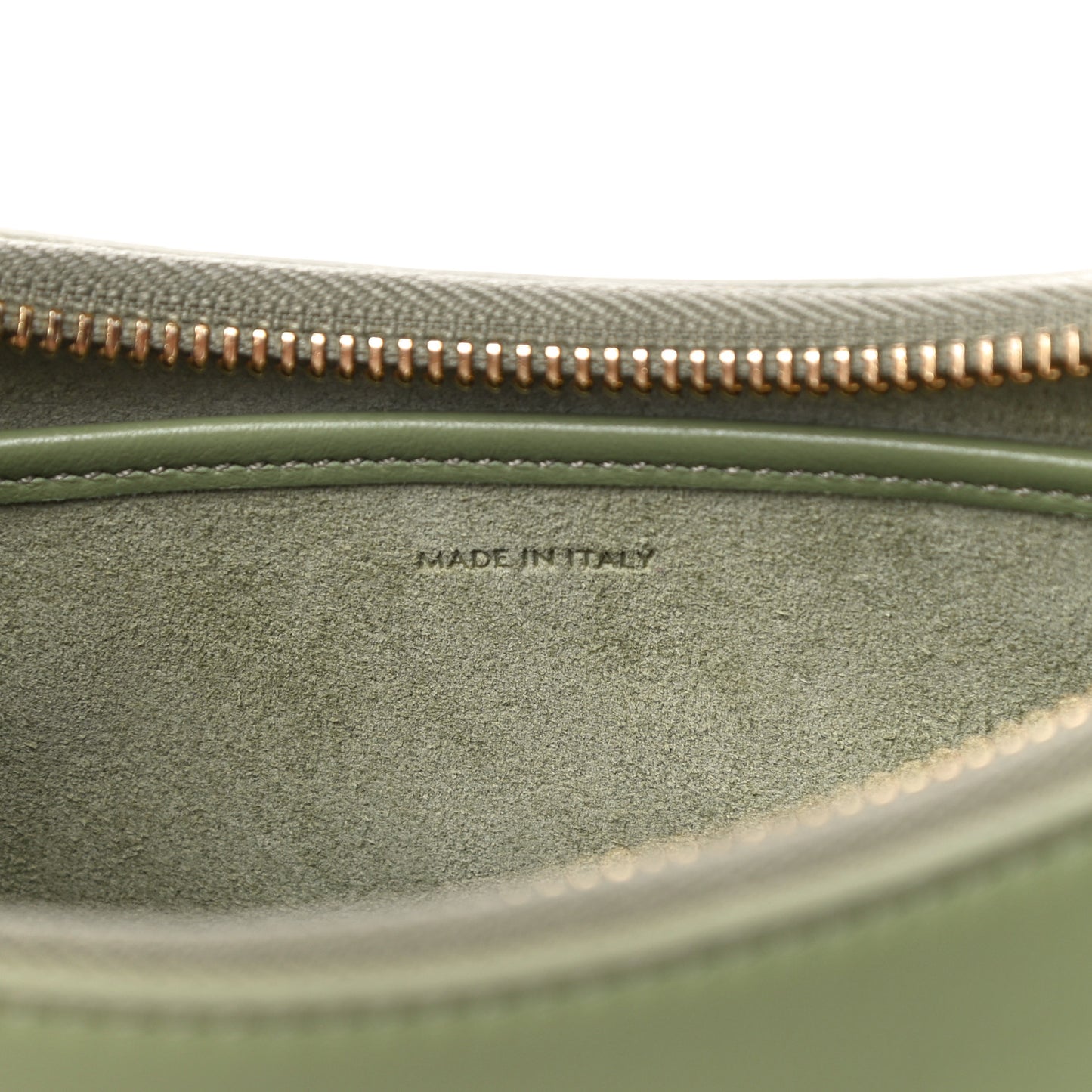 Smooth Calfskin Ava Shoulder Bag Sage