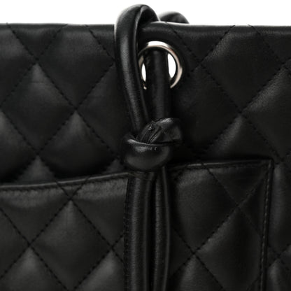 Chanel Calfskin Quilted Large Cambon Tote Black 15 of 16