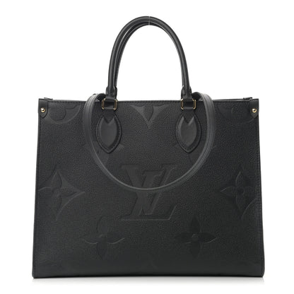 Louis Vuitton Empreinte Monogram Giant Onthego MM Black 1 of 13