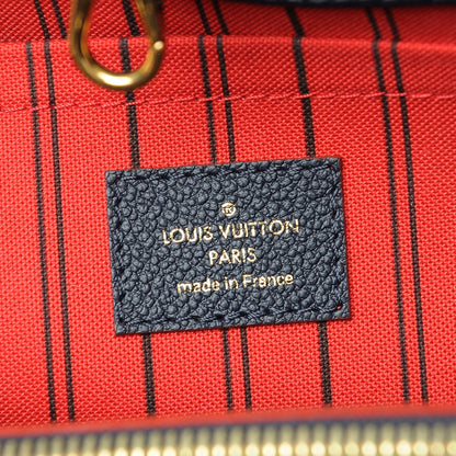 Louis Vuitton Empreinte Montaigne GM Marine Rouge 7 of 9