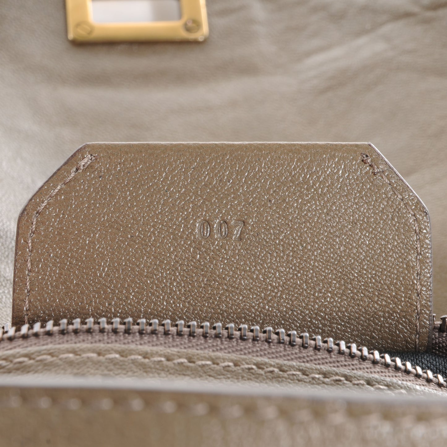 Lambskin PS1 Large Satchel Smoke