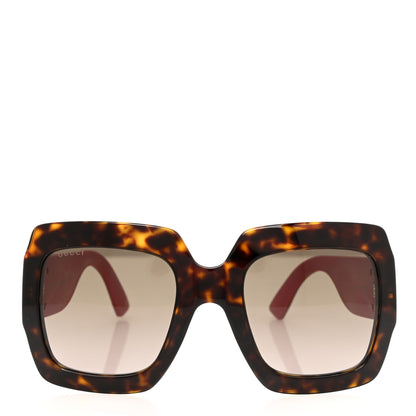 Gucci Square Frame GG0102S Sunglasses Glitter Pink Multi 2 of 8