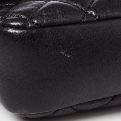 Chanel Lambskin Medium Coco Rain Flap Black 7 of 14