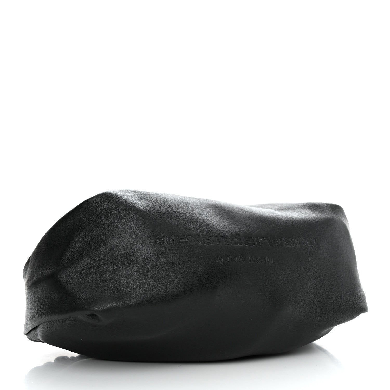 Alexander Wang Lambskin Mini Scrunchie Bag Black 4 of 9