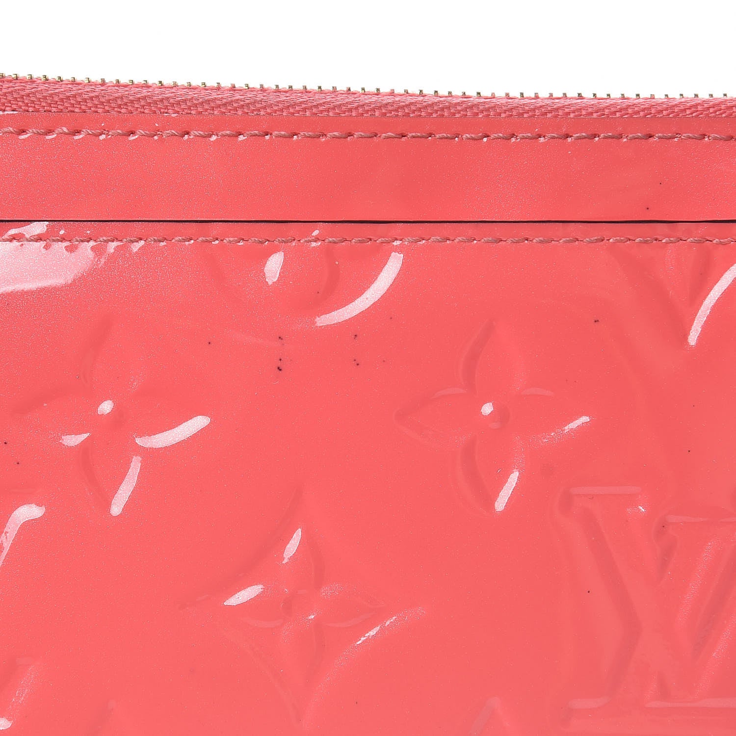 Louis Vuitton Vernis Key Pouch Rose Litchi 9 of 10