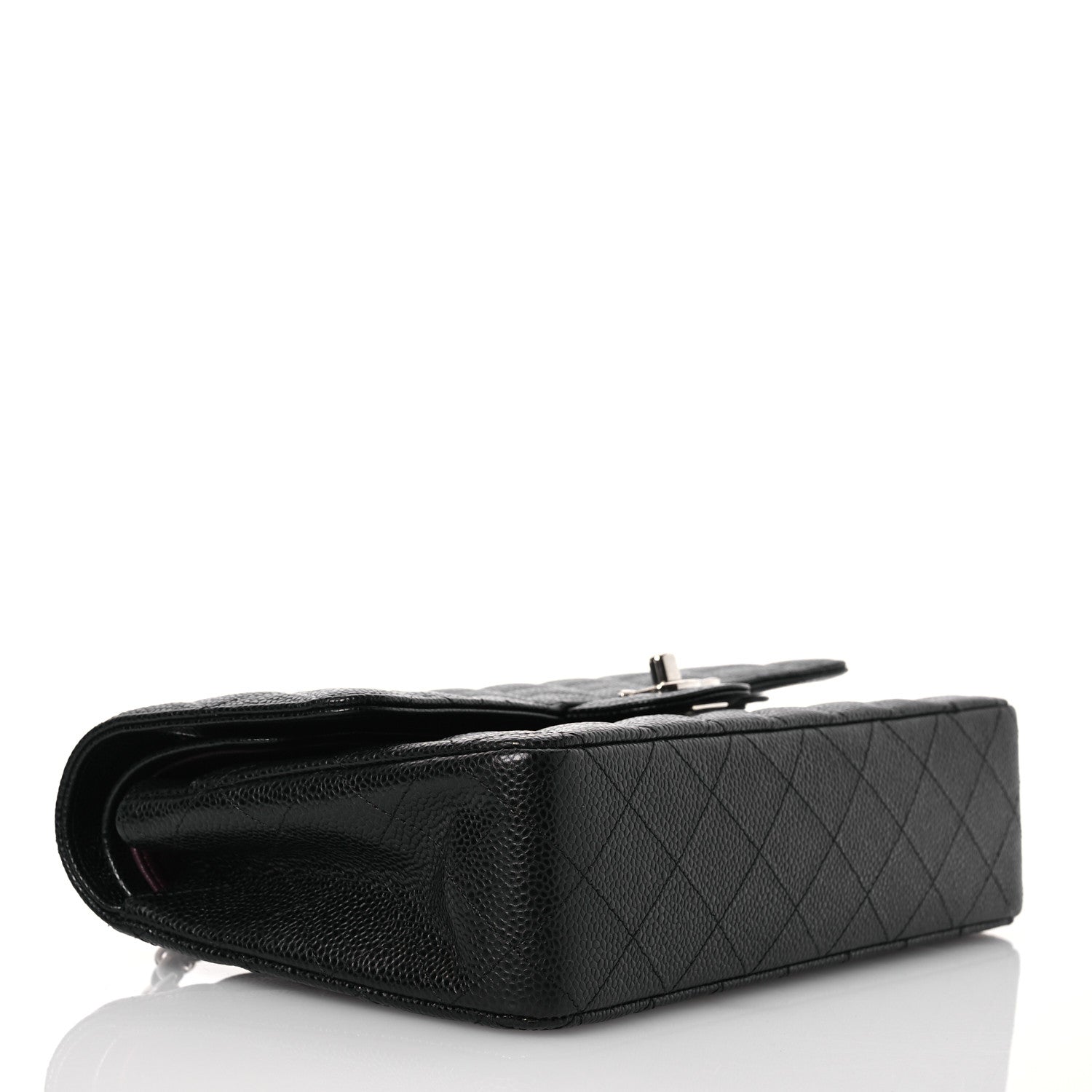 Chanel Caviar Quilted Medium Double Flap Black 4 of 14