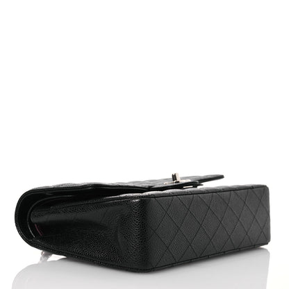 Chanel Caviar Quilted Medium Double Flap Black 4 of 14