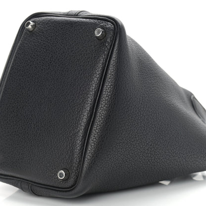Hermes Taurillon Clemence Picotin Lock 18 PM Black 9 of 10