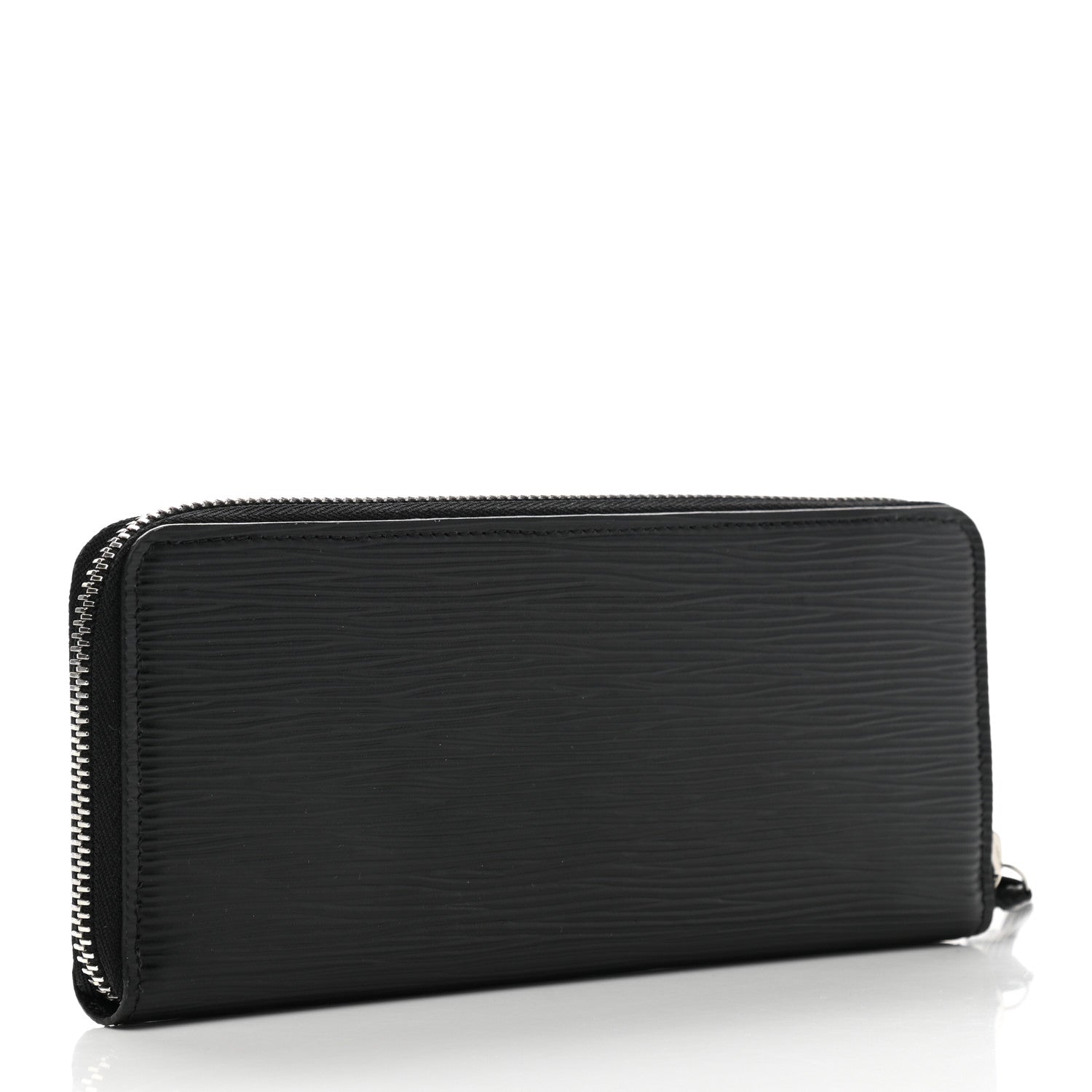 Louis Vuitton Epi Clemence Wallet Black 3 of 8